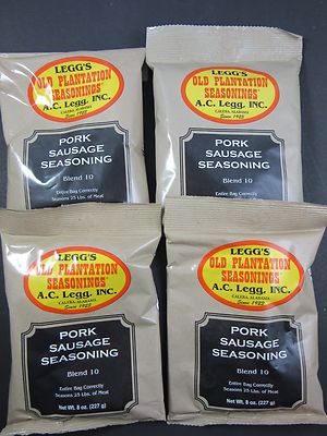 A C Leggs Blend #10 breakfast sausage seasoning for 100 Lbs of