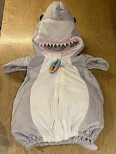 Halloween Bubble Shaped Shark One Piece Costume Toddler 24 Month Unisex Padding