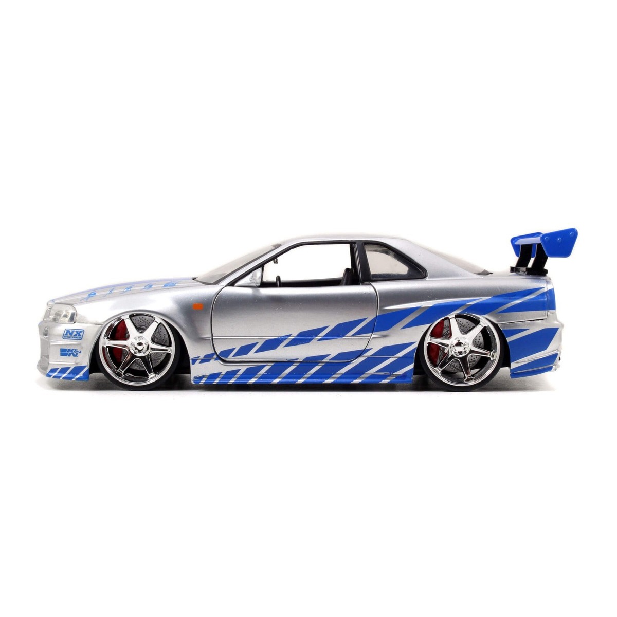 jada 1/24 日産 スカイライン GTR R34 Amazon.com: Jada Toys Fast & Furious 1:24 Brian's 2002