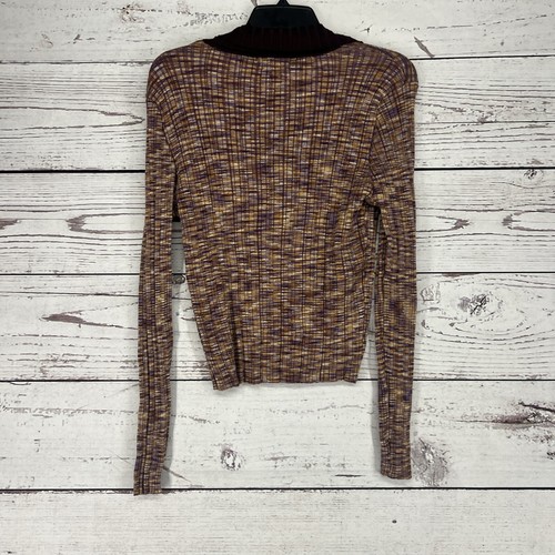 Hooked Up By Iot Juniors Space Dyed Sweater Size L - Picture 2 of 3