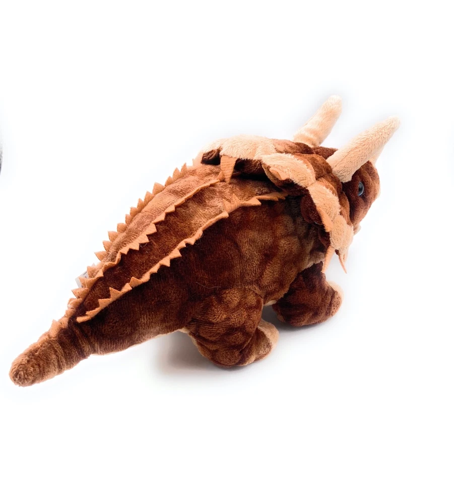Plüschtier Stofftier Kuscheltier Dinosaurier Urzeittier Dino Triceratops L 28 cm - Bild 3 von 3