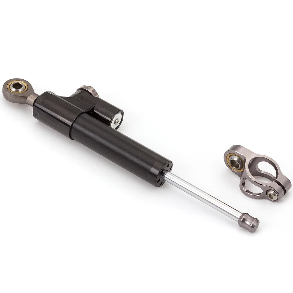 Amortiguador de dirección CNC estabilizador lineal para Suzuki GSXR600 GSXR750 GSXR1000 1x pieza Foto 2 de 4