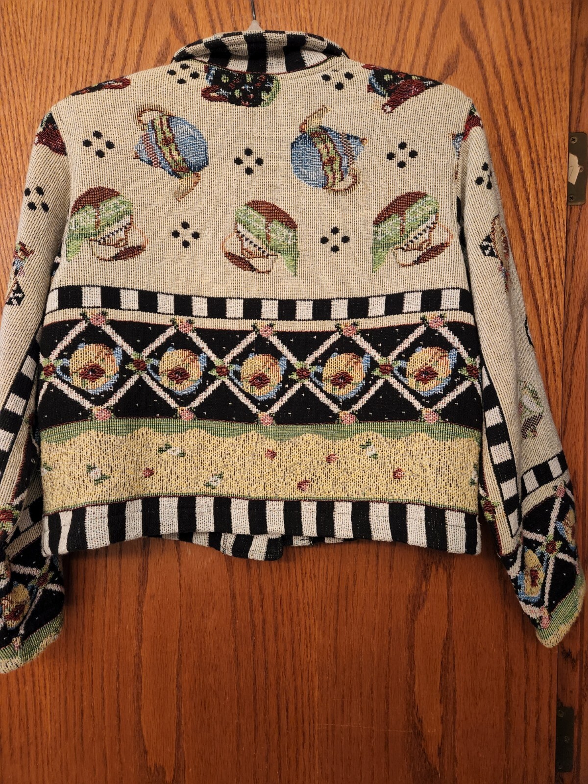 Mary Engelbreit giacca pony dipinta teiere medie