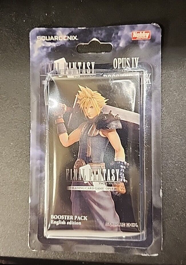 FINAL FANTASY TCG 4パックセット 5x final fantasy tcg opus iv new sealed booster pack lot
