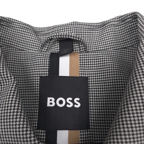 Hugo Boss C-Hanry-Wing Jacket Mens 40R Houndstooth Slim Fit Wool Full Zip NWT image 5