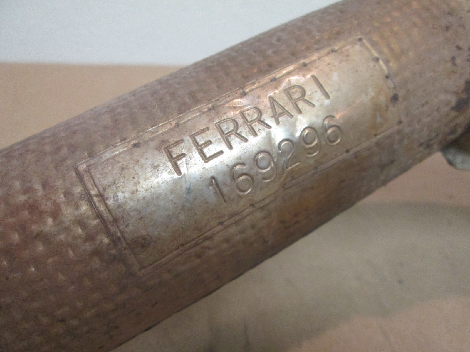 Ferrari 456 RH Exhaust Extension Pipe USED  # 169296