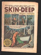 Uncanny Tales #2 1952-Grave robbery-head transplant-freaks-Pre-code horror-Fu...