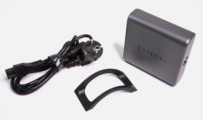 SATECHI GaN 200W USB-C Ladegerät 2x USB-C PD 3.1 140W 4x USB-C PD 3.0 Apple Thun
