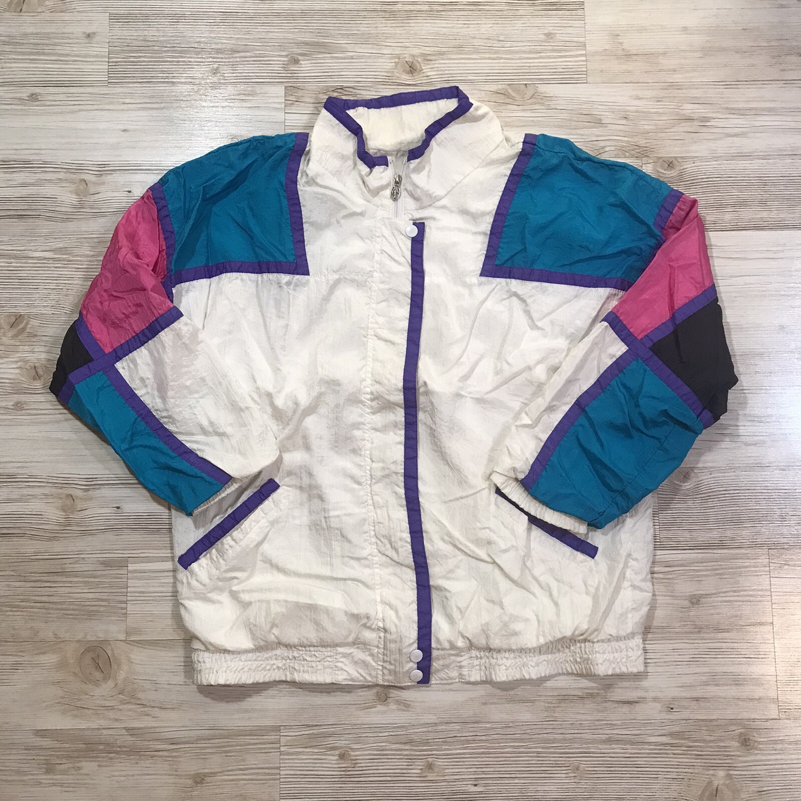 Vintage Lavon Windbreaker Women's White 