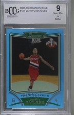 2008 Bowman Draft Picks & Stars Rookie Blue /499 Jerryd Bayless #121 BCCG 9 5x0