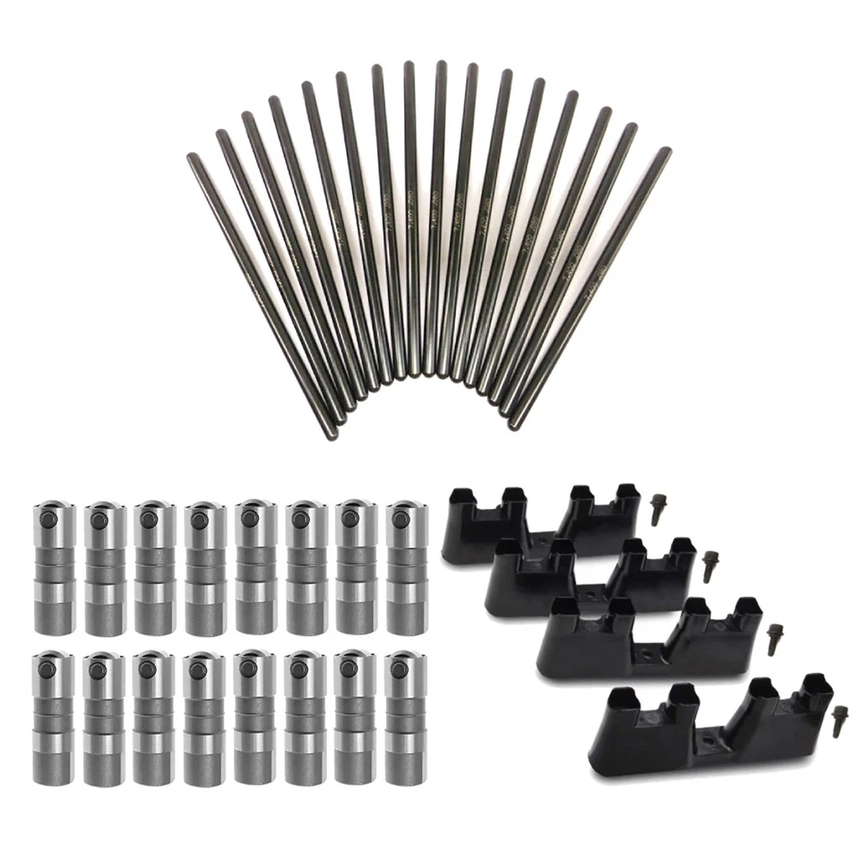 Lifters Set W/ Trays 7.400 Pushrods For LS1/2/3/6/7 LQ4 LQ9 LY5 4.8 5.3 5.7 6.0L - Image 2 of 4