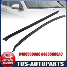 New 2pcs Windshield Pillar Molding Lhrh 04805889ac For 2005-2010 Chrysler 300