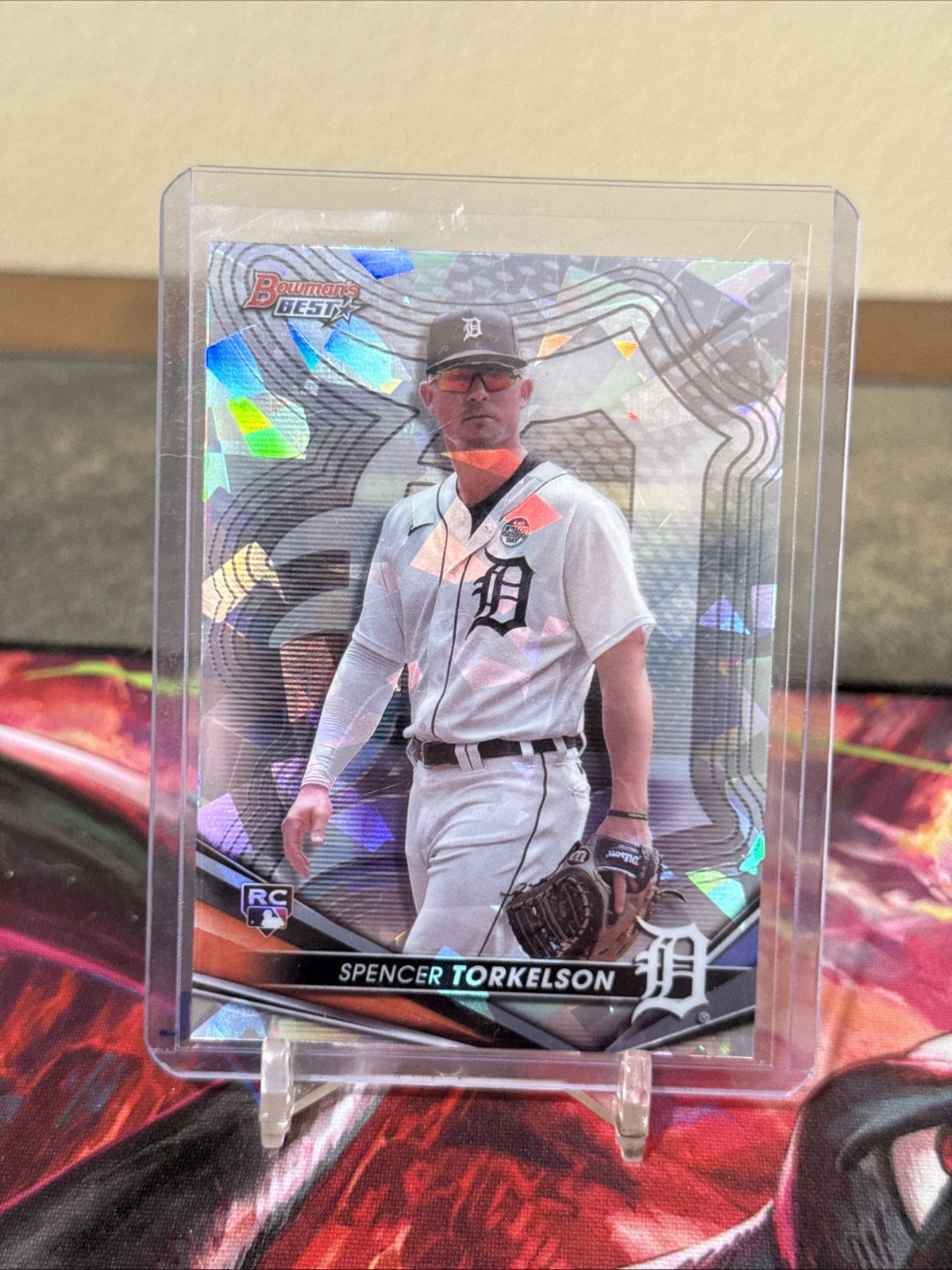2022 Bowman's Best Spencer Torkelson Atomic Refractor Rookie RC #7 Tigers