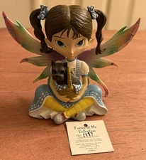 RARE Wizard of Oz DORTHY FAIRY TOTO "FAIRIES of OZ" Hamilton Collection 2009