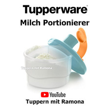 Tupperware Milch Portionierer Pulverspender Babyfläschchen 3x 85ml Proteinpulver