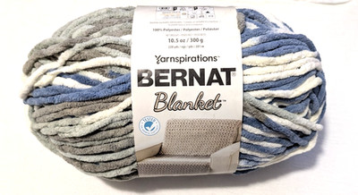 Bernat Blanket 6 Super Bulky Polyester Blanket Yarn 1 skein Countryside 10778