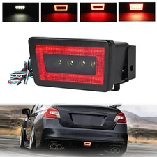 F1 Style LED Rear Fog 3rd Brake Tail Reverse Light For Subaru WRX STi Impreza