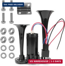 Air Horn for Truck, Car Air Horns, 150DB Super Loud Dual Electric Train Horns Ki