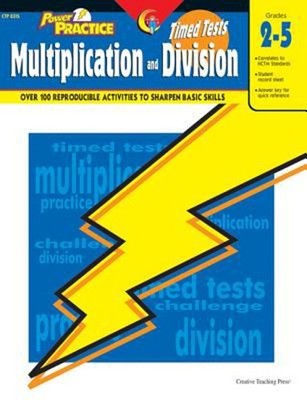 Power Practice: Mathe Zeitgesteuerte Tests: Multiplikation Und Division Pa