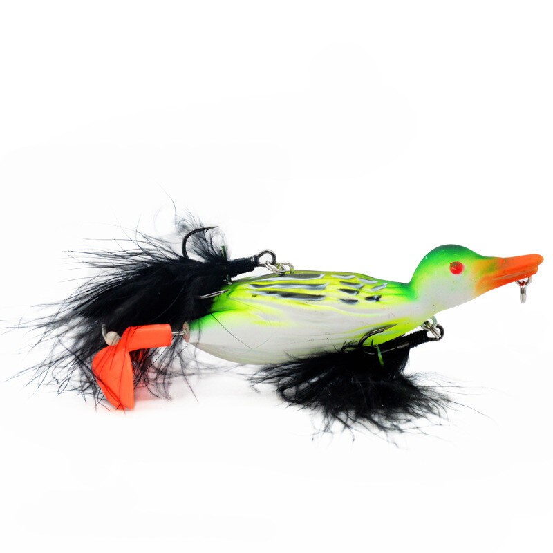6PCS/Set 12cm/28g Topwater Bait Suicide Duck Fishing Lure Swimbait Propeller - Image 4