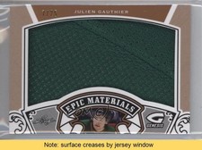 2016 Leaf Genesis Epic Materials Bronze 7/25 Julien Gauthier #EM-42 READ 0f4