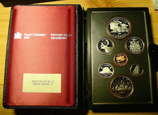 Canada 1981"Royal Canadian MintOrig. ( N ) - im M&Uuml;NZSET/LEDER ETUI.- !!!!