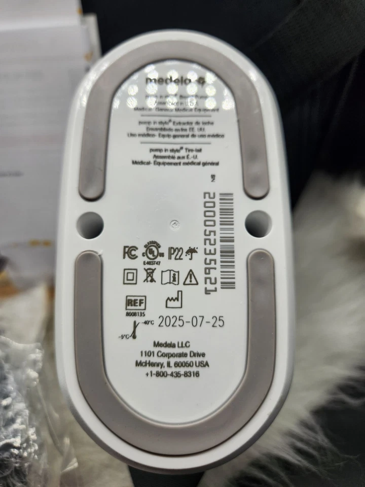 Extractor de leche eléctrico doble avanzado estilo Medela con bolsa aislante Foto 4 de 4