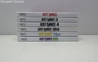 Lot of 6 Boot Tested Assorted Nintendo Wii Video Games including Just Dance