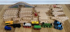 Thomas And Friends Wooden Railway And Cars Lot