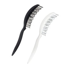 2 Pcs Professional Hairdressing Comb Stretchy Combs for Women Stylist