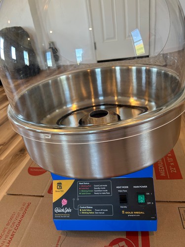 gold medal quick spin cotton candy machine