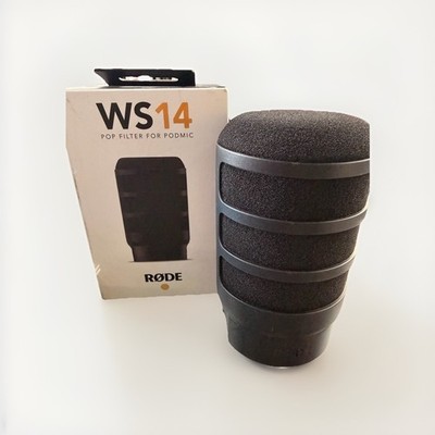 RØDE WS14 Premium Pop Filter for PodMic and PodMic USB (Black)