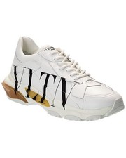 Valentino Vltn Leather Sneaker Men's White 40