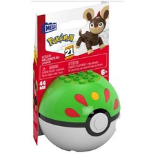 MEGA Pokemon Litleo With Friend Ball Building Set NEW IN STOCK