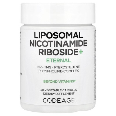 Liposomal Nicotinamide Riboside+, 60 Vegetable Capsules