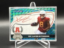 2023 Wild Card Alumination Xavier Hutchinson Alpha Auto 6/7 Texans