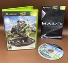 Halo: Combat Evolved (Microsoft Xbox, 2001) Complete w/ Manual, Clean Disc