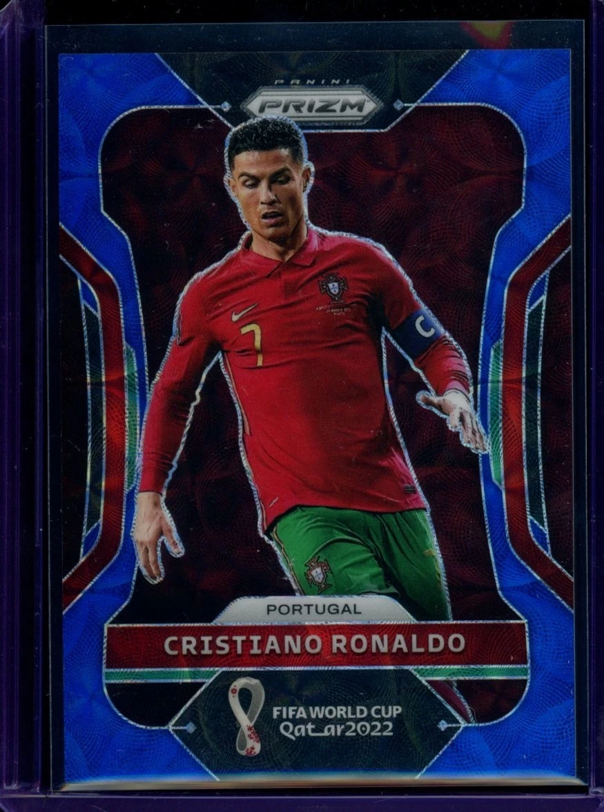 2022 Panini Prizm World Cup Qatar Cristiano Ronaldo #175 for sale