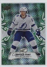2024-25 Upper Deck Ice Emerald Green Brayden Point #28 1n3b