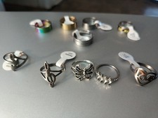 STOCK mm20 Lot of 10 Women's Pretty Ring China Sized Brand New 