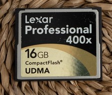 Karta Pamięci CF Lexar 16GB x400 - sprawna