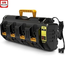 DCB104 Battery Charger 12V 20V Max Batteries Fast Charging 4 Ports New