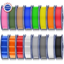 SUNLU 16 Color PLA Filament Bundle Multicolor 3D Printer 1.75mm Individually