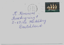 Lettland 2000 Einzelfrankatur - Segelschiff Michel Nr. 502