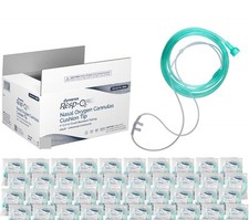  39 Count Nasal Cannula 4' Crush Resistant Oxygen Supply Tubing for Adults