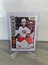 2012 Score Cody Goloubef #527 Columbus Blue Jackets Hockey Card
