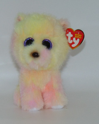 NEW! Ty Beanie Babies PALMER the Pomeranian  6''