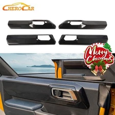 Interior Door handle Shell Decor Panel Trim Cover Overlay for Ford Bronco 2021+
