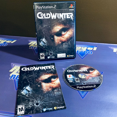 Cold Winter (Sony PlayStation 2 PS2, 2005 Sierra) Complete CIB
