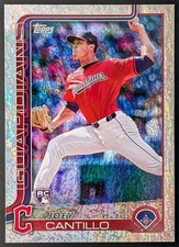 2025 Topps Joey Cantillo #318 Holo Foil Parallel RC Cleveland Guardians